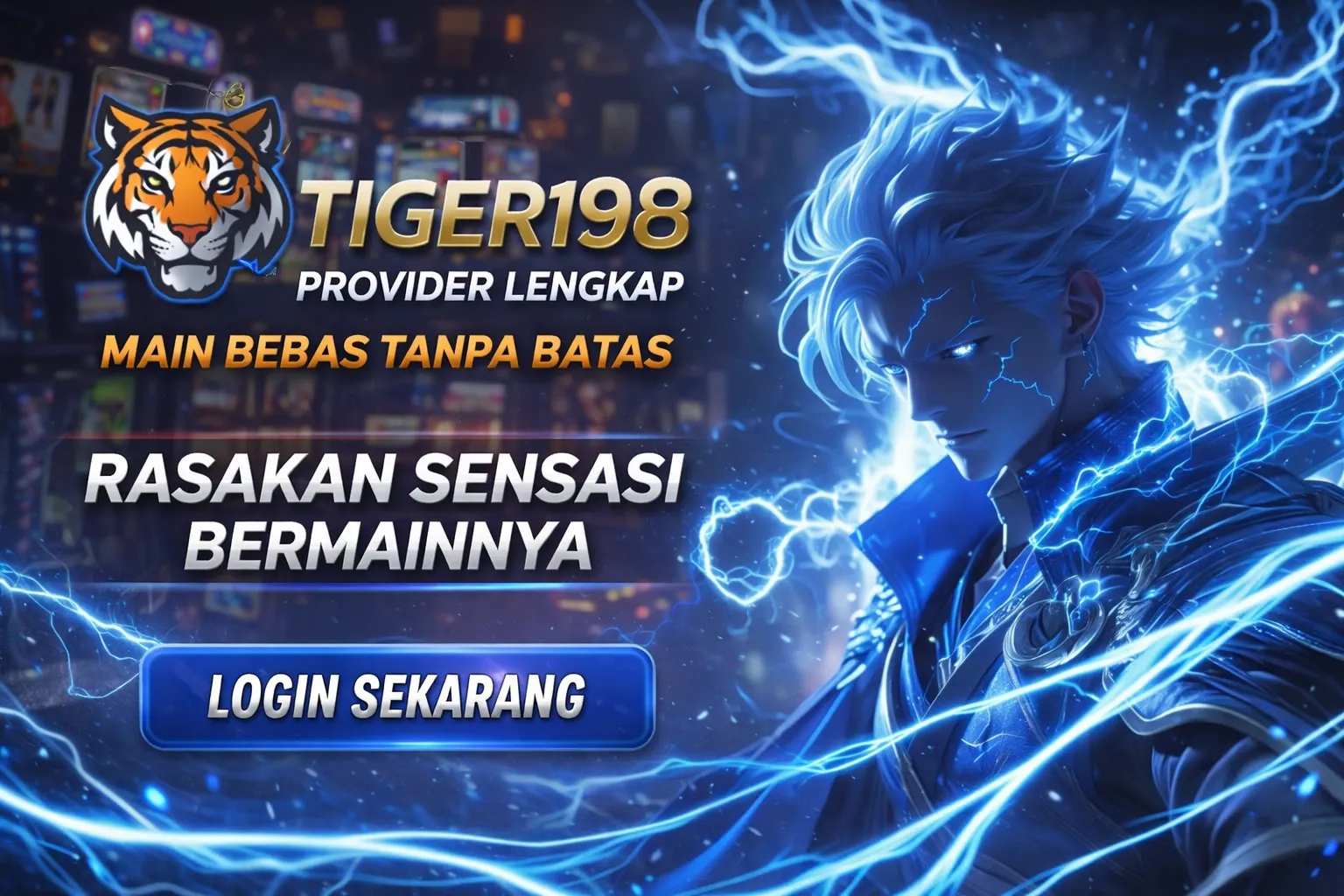 Galeri foto TIGER198 • Kuasai Arena Digital Dengan Gaya Agresif! di Jakarta